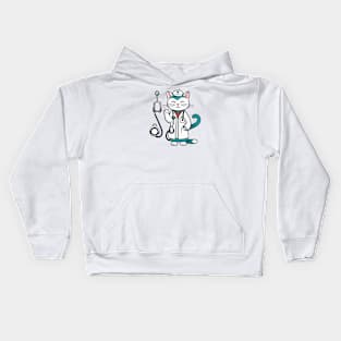 Doctor Cat Kids Hoodie